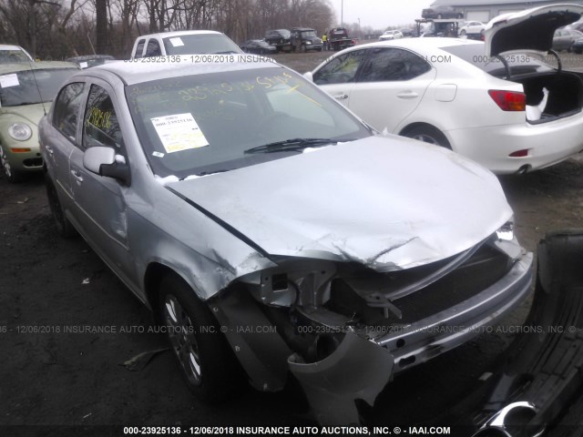 1G1AD5F58A7148245 - 2010 CHEVROLET COBALT 1LT SILVER photo 1