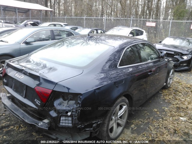 WAUVFAFR6DA026826 - 2013 AUDI A5 PRESTIGE BLUE photo 4