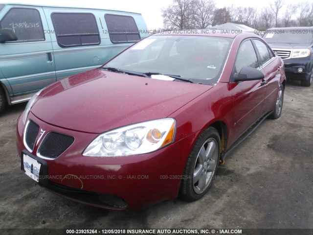 1G2ZH558464247247 - 2006 PONTIAC G6 GT RED photo 2