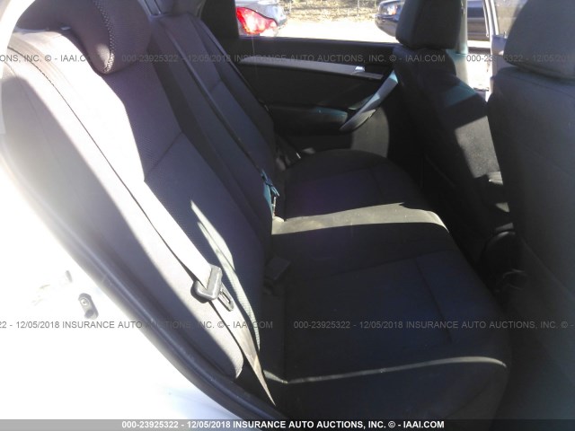 KL1TD5DE3BB143351 - 2011 CHEVROLET AVEO LS/LT WHITE photo 8