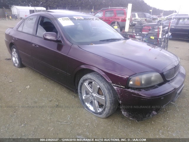 1LNHM87A96Y607718 - 2006 LINCOLN LS PURPLE photo 1