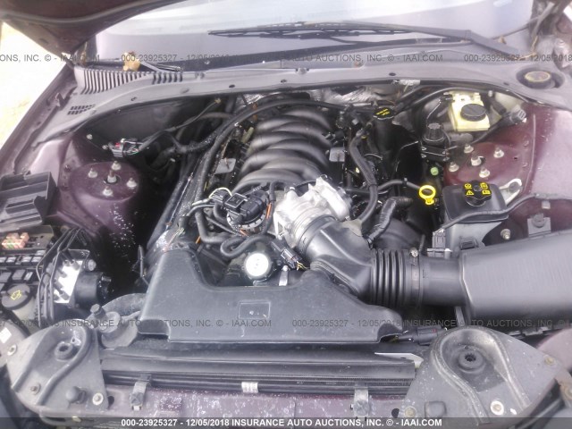1LNHM87A96Y607718 - 2006 LINCOLN LS PURPLE photo 10