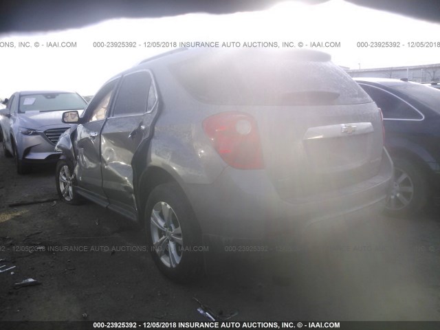 2GNFLGEK2C6382314 - 2012 CHEVROLET EQUINOX LTZ TAN photo 3