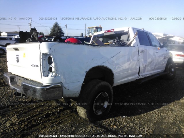 3C6UR5JLXHG634010 - 2017 RAM 2500 SLT WHITE photo 4