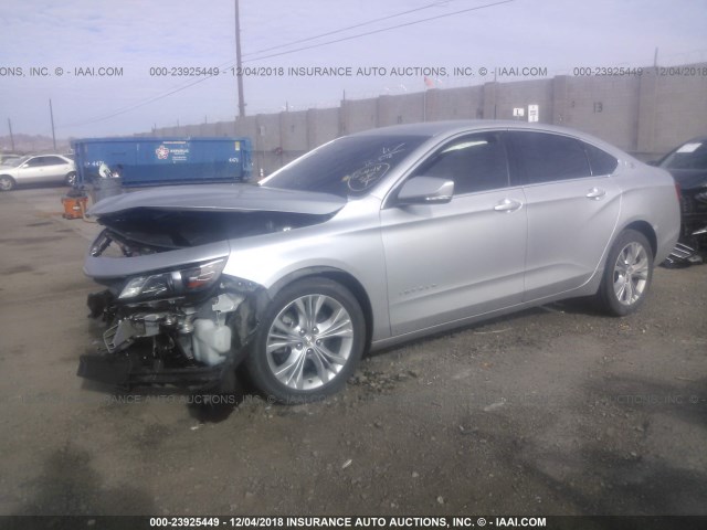 2G1125S39E9189109 - 2014 CHEVROLET IMPALA LT 银色 照片 2