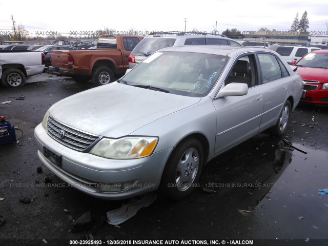 4T1BF28B83U337131 - 2003 TOYOTA AVALON XL/XLS SILVER photo 2