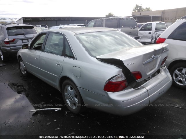 4T1BF28B83U337131 - 2003 TOYOTA AVALON XL/XLS SILVER photo 3