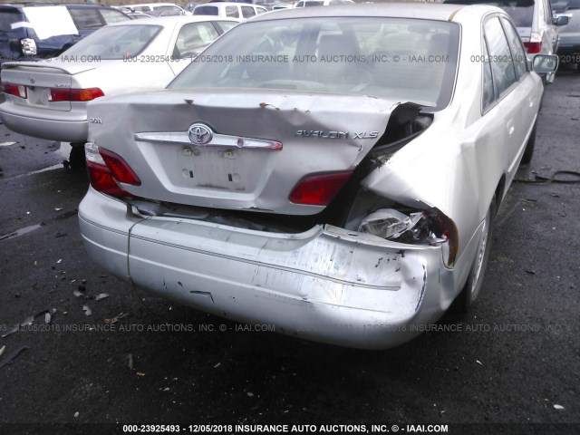 4T1BF28B83U337131 - 2003 TOYOTA AVALON XL/XLS SILVER photo 6