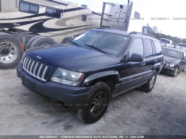 1J4GX48S44C246457 - 2004 JEEP GRAND CHEROKEE LAREDO/COLUMBIA/FREEDOM 灰色 照片 2