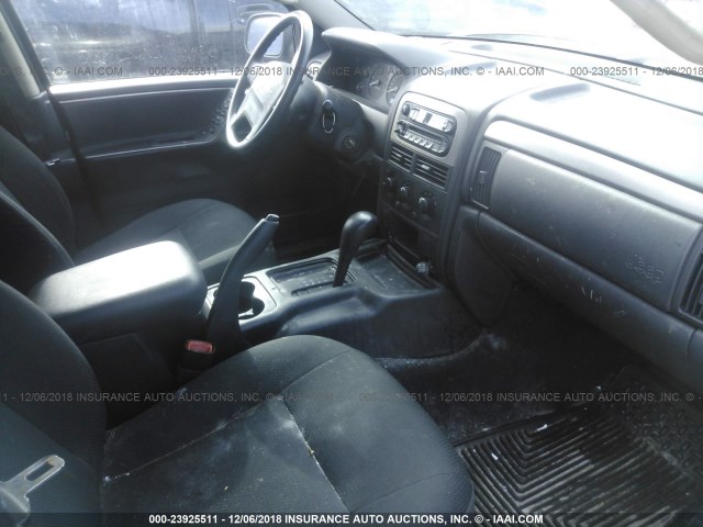 1J4GX48S44C246457 - 2004 JEEP GRAND CHEROKEE LAREDO/COLUMBIA/FREEDOM 灰色 照片 5
