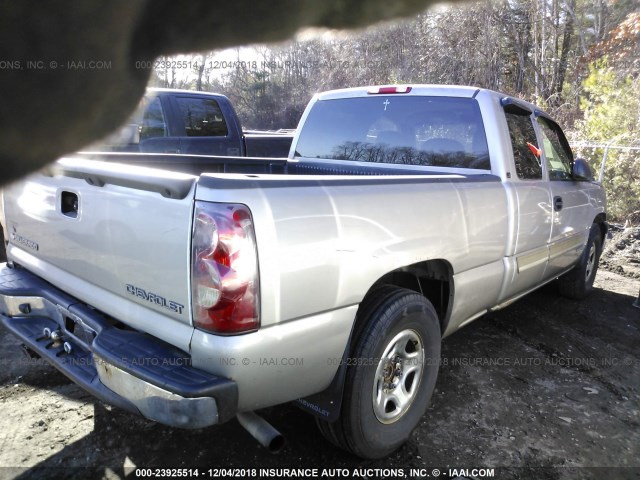 2GCEC19X231133368 - 2003 CHEVROLET SILVERADO C1500 GRAY photo 4