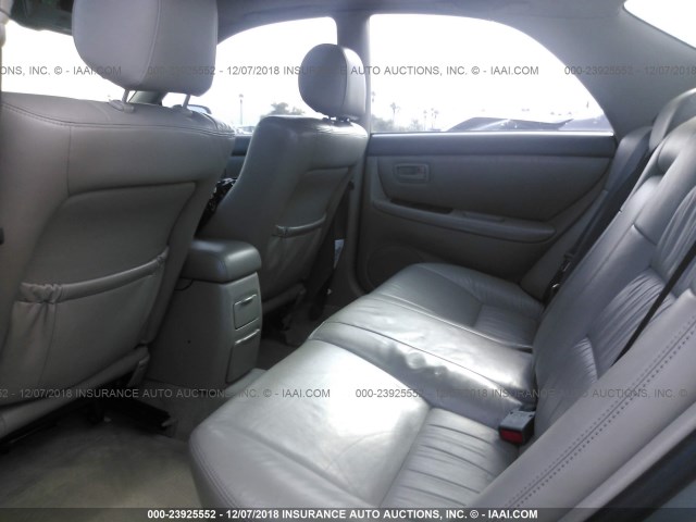 JT8BF28G215105839 - 2001 LEXUS ES 300 GRAY photo 8