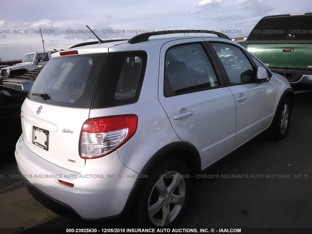 JS2YB5A39C6304423 - 2012 SUZUKI SX4 WHITE photo 4