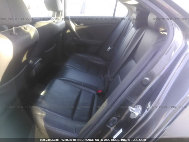 JH4CU2F60AC039582 - 2010 ACURA TSX GRAY photo 8