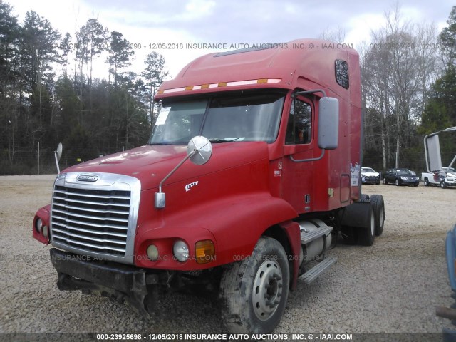 1FUJBBCK07LU46481 - 2007 FREIGHTLINER CONVENTIONAL ST120 RED photo 2