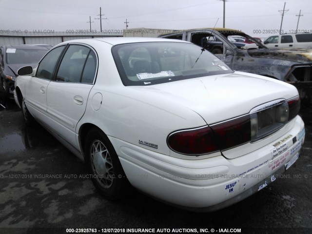 1G4HR54K71U155703 - 2001 BUICK LESABRE LIMITED WHITE photo 3