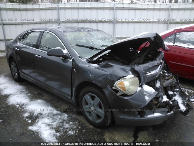 1G1ZG57BX8F192598 - 2008 CHEVROLET MALIBU LS GRAY photo 1