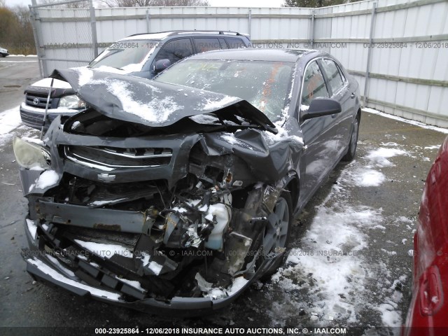 1G1ZG57BX8F192598 - 2008 CHEVROLET MALIBU LS GRAY photo 2
