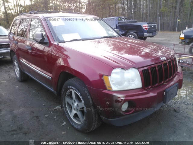 1J4HR48N05C679171 - 2005 JEEP GRAND CHEROKEE LAREDO/COLUMBIA/FREEDOM 红色 照片 1