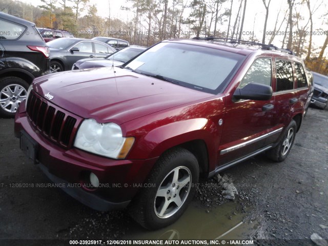 1J4HR48N05C679171 - 2005 JEEP GRAND CHEROKEE LAREDO/COLUMBIA/FREEDOM 红色 照片 2