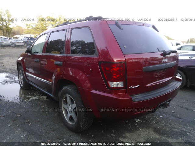 1J4HR48N05C679171 - 2005 JEEP GRAND CHEROKEE LAREDO/COLUMBIA/FREEDOM 红色 照片 3