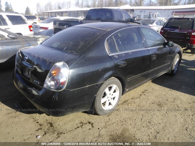 1N4AL11D74C138986 - 2004 NISSAN ALTIMA S/SL BLACK photo 4