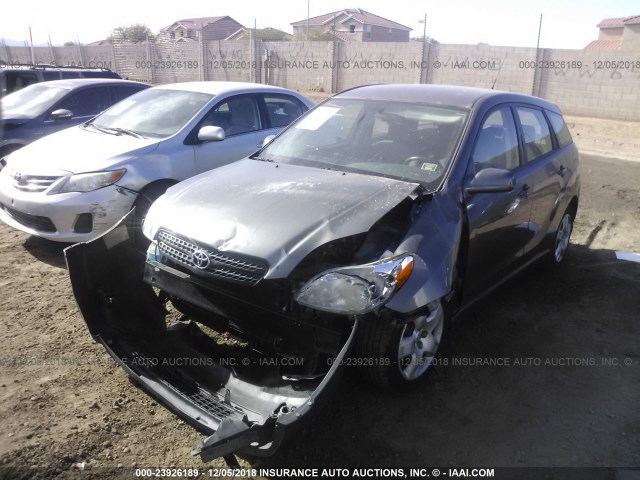 2T1KR30E17C677179 - 2007 TOYOTA COROLLA MATRIX XR GRAY photo 2