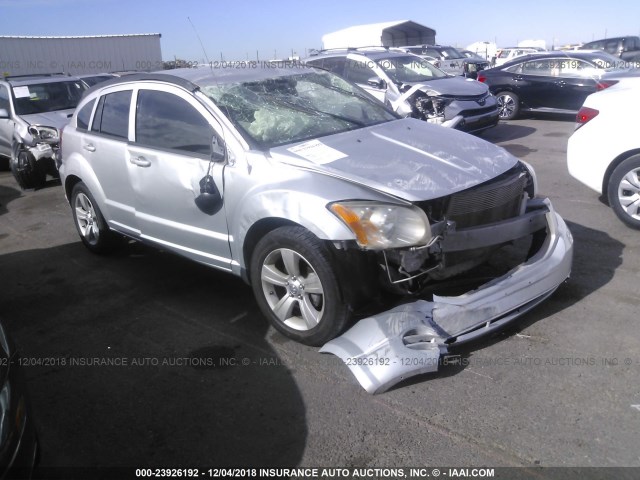 1B3CB4HA5AD538829 - 2010 DODGE CALIBER SXT SILVER photo 1