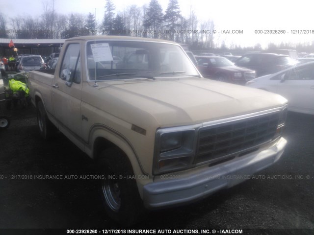 1FTCF10E9CRA08059 - 1982 FORD F100 YELLOW photo 6