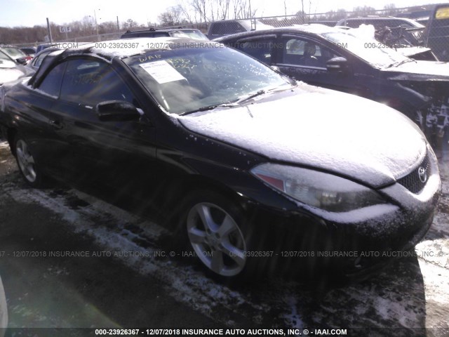 4T1FA38P27U110296 - 2007 TOYOTA CAMRY SOLARA SE/SLE შავი ფოტო 1