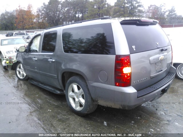 3GNFC16068G198838 - 2008 CHEVROLET SUBURBAN C1500  LS GRAY photo 3