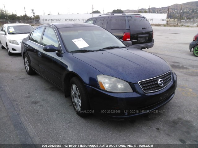 1N4AL11D96N355107 - 2006 NISSAN ALTIMA S/SL Dark Blue photo 1