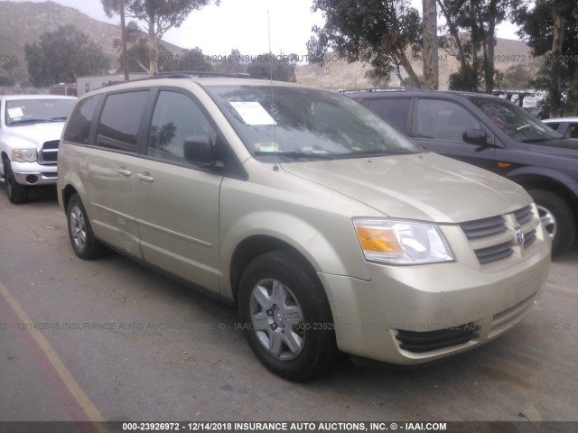 2D4RN4DE8AR488355 - 2010 DODGE GRAND CARAVAN SE GOLD photo 1