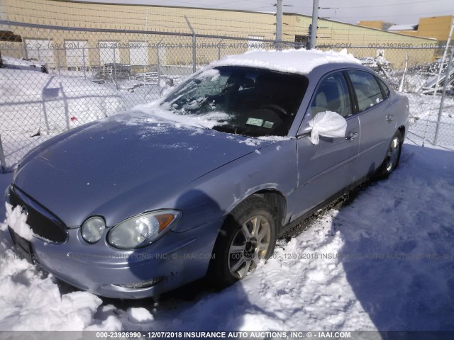 2G4WC582361176442 - 2006 BUICK LACROSSE CX BLUE photo 2