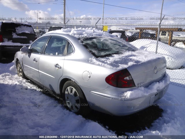 2G4WC582361176442 - 2006 BUICK LACROSSE CX BLUE photo 3