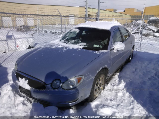 2G4WC582361176442 - 2006 BUICK LACROSSE CX BLUE photo 6