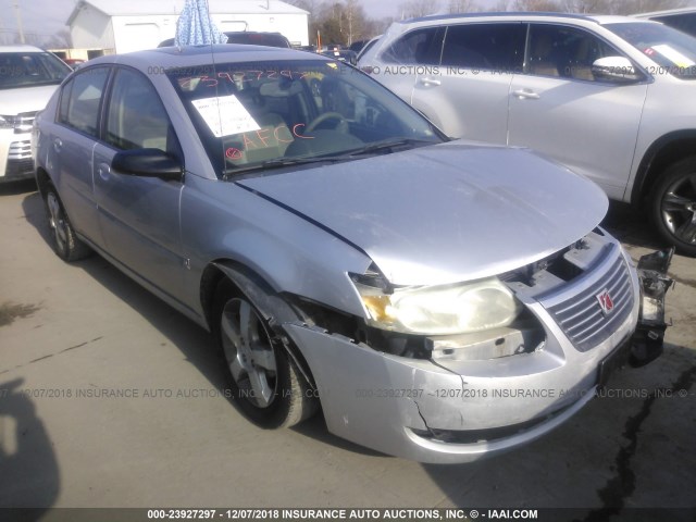 1G8AL55F77Z136440 - 2007 SATURN ION LEVEL 3 GRAY photo 1