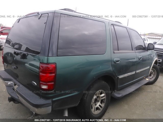 1FMRU1562YLB59591 - 2000 FORD EXPEDITION XLT GREEN photo 4