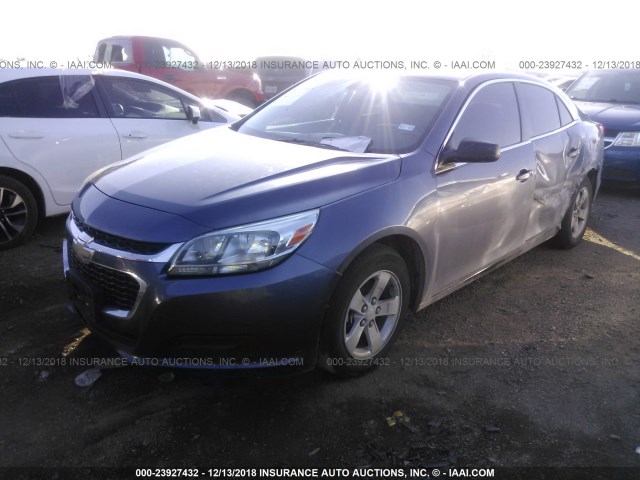 1G11A5SL8FF160485 - 2015 CHEVROLET MALIBU LS Mavi foto 2