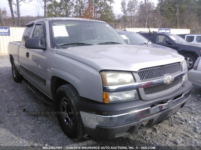 1GCEC19V74Z246689 - 2004 CHEVROLET SILVERADO C1500 SILVER photo 1