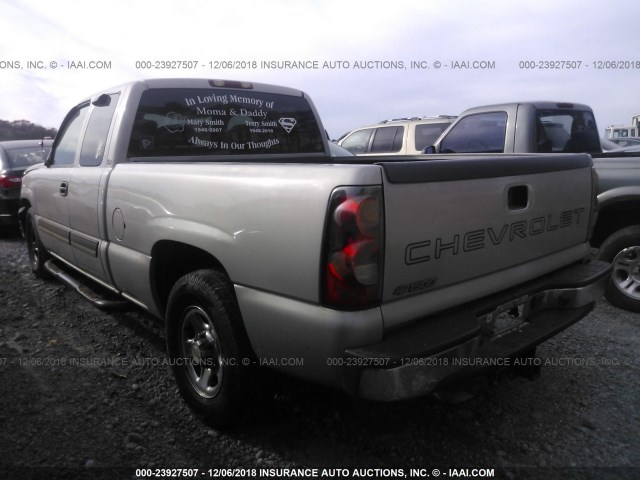 1GCEC19V74Z246689 - 2004 CHEVROLET SILVERADO C1500 SILVER photo 3