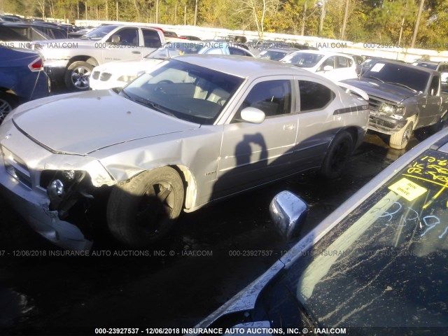 2B3KA53H56H229266 - 2006 DODGE CHARGER R/T SILVER photo 6