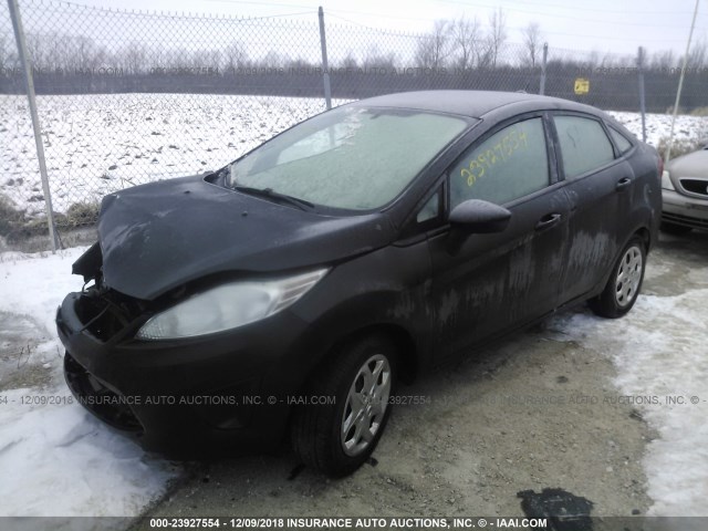 3FADP4AJ9DM214635 - 2013 FORD FIESTA S BLACK photo 2