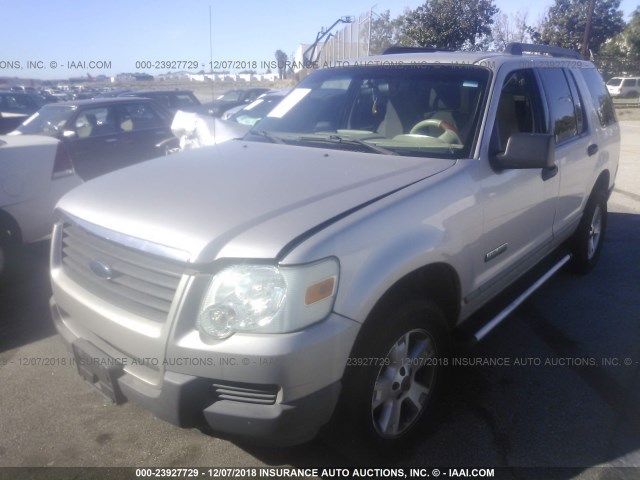 1FMEU62E66UB44333 - 2006 FORD EXPLORER XLS TAN photo 2