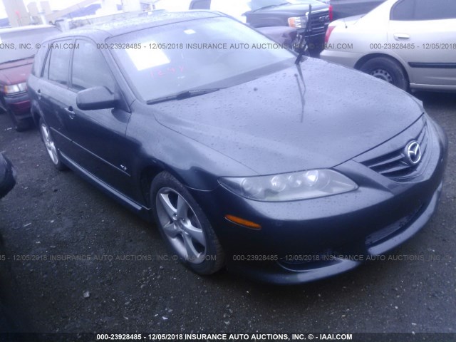 1YVHP82D845N61062 - 2004 MAZDA 6 S GRAY photo 1