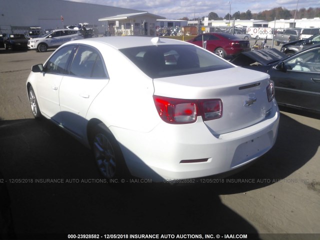 1G11C5SL1EF172549 - 2014 CHEVROLET MALIBU 1LT 白色 照片 3