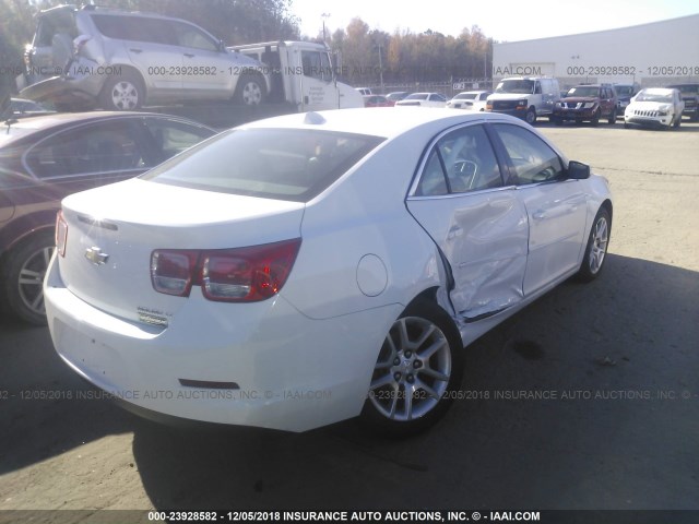 1G11C5SL1EF172549 - 2014 CHEVROLET MALIBU 1LT 白色 照片 4
