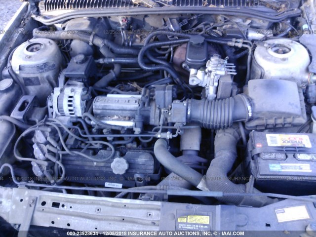 1G2NE54N2PM559194 - 1993 PONTIAC GRAND AM SE SILVER photo 10