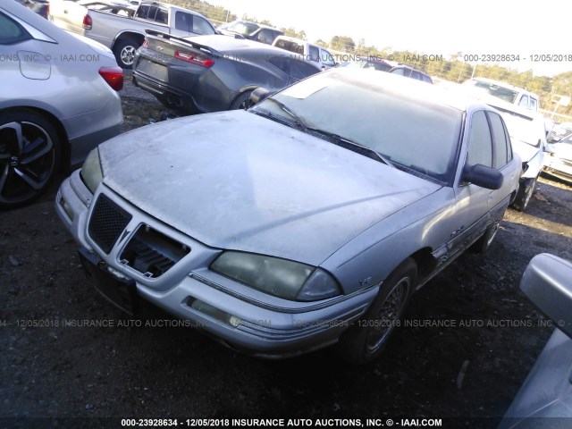 1G2NE54N2PM559194 - 1993 PONTIAC GRAND AM SE SILVER photo 2