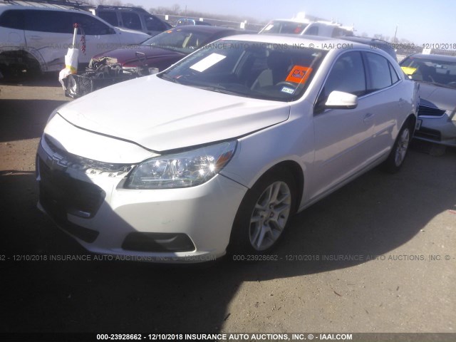 1G11C5SLXFF220048 - 2015 CHEVROLET MALIBU 1LT 白色 照片 2